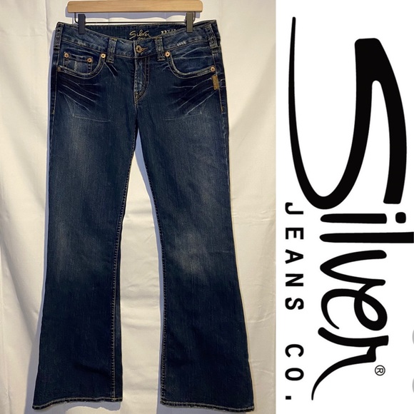 Silver Jeans Denim - Silver Jeans Womens Sz 32/33 Denim Pioneer Bootcut
